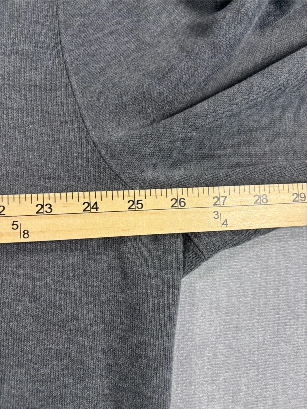 Vintage Polo by Ralph Lauren Charcoal Gray Quarter-Zip Pullover